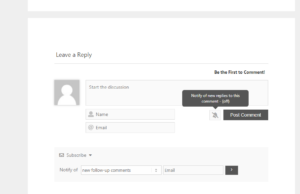 wpDiscuz comment form